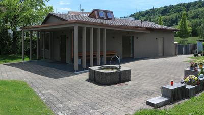 Umbau Aufbahrungsgebäude Friedhof, Feuerthalen